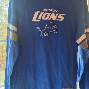 Majestic Blue Shirt with White Accents